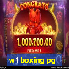 w1 boxing pg